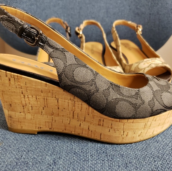 Coach Wedge Sandals - Picture 5 of 5
